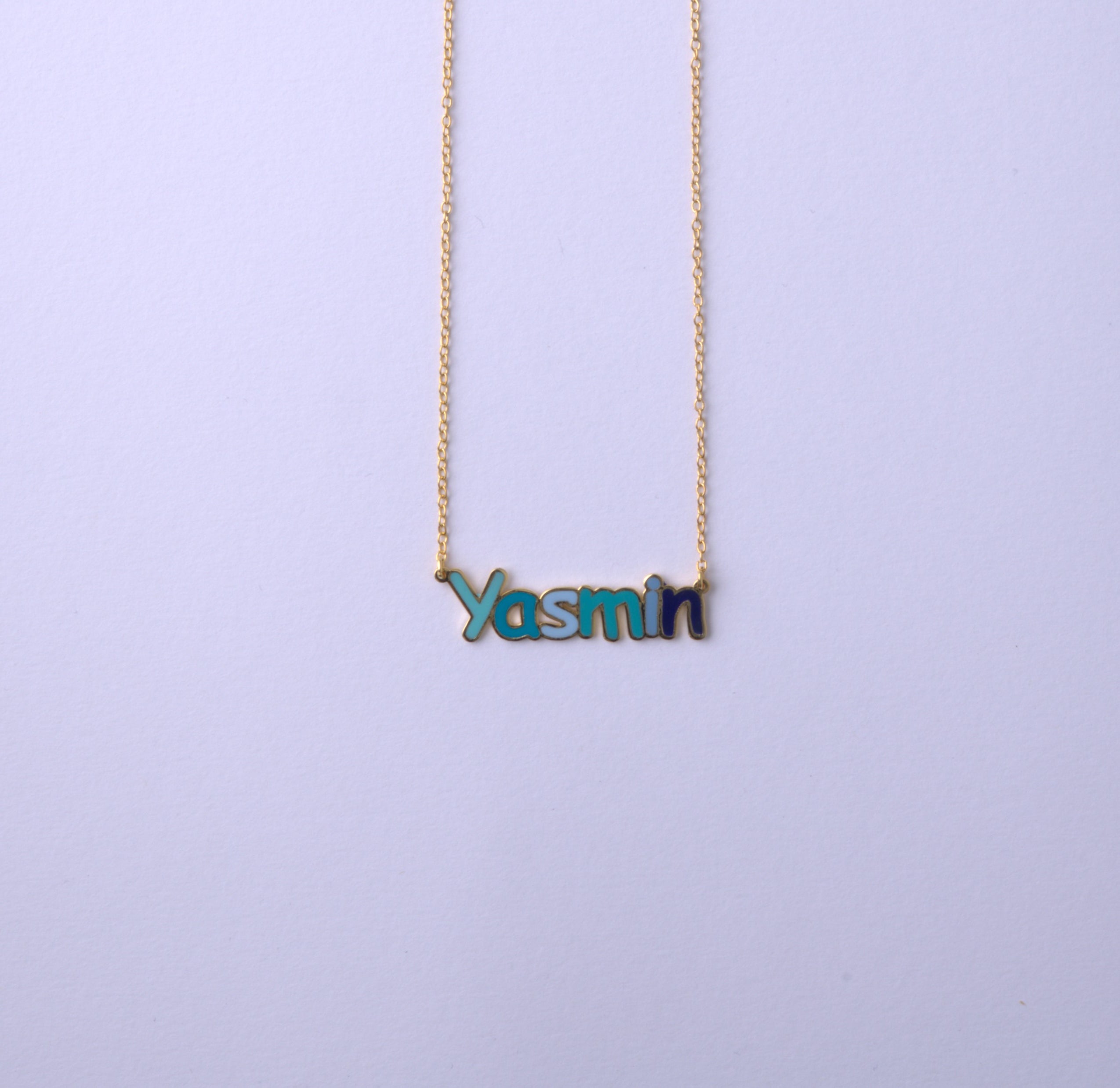 Enamel Necklace