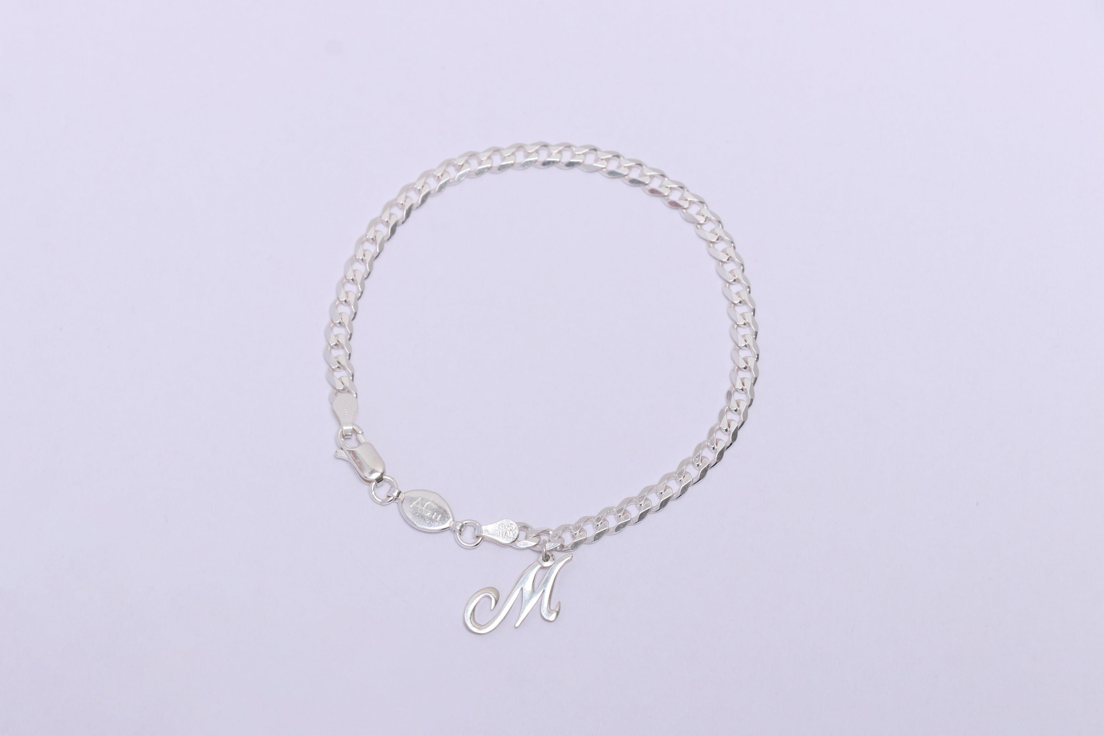 Men Initial Bracelet